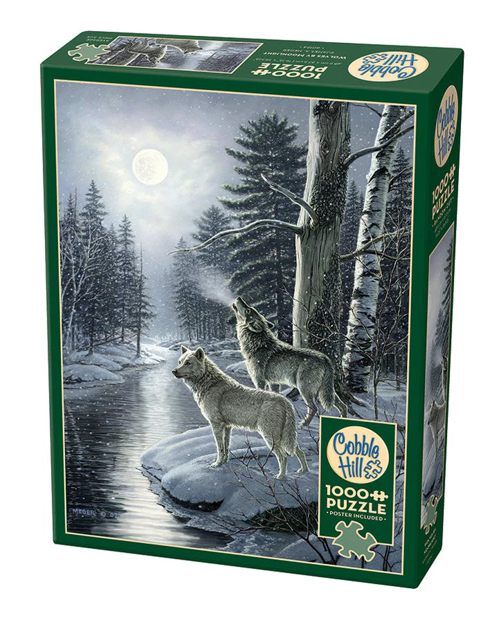 Wolves by Midnight - 1000pc