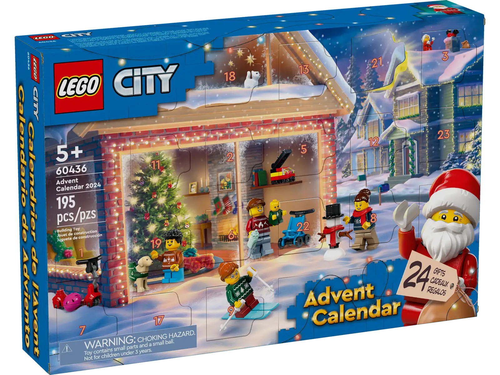 Lego City Advent Calendar 2024