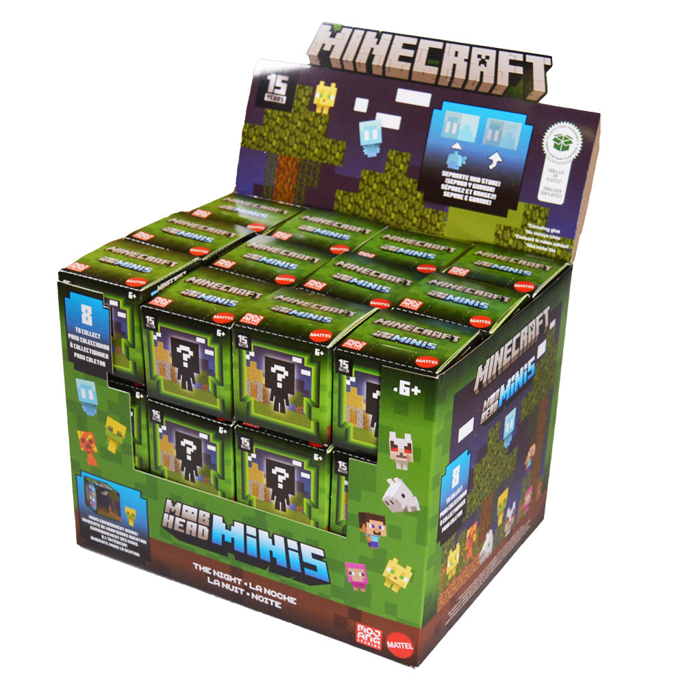 マイクラ Minecraft Mob Head Mini ネザーセット Minecraft Mob Head Mini's - The Night · Looking Glass Toys & Games