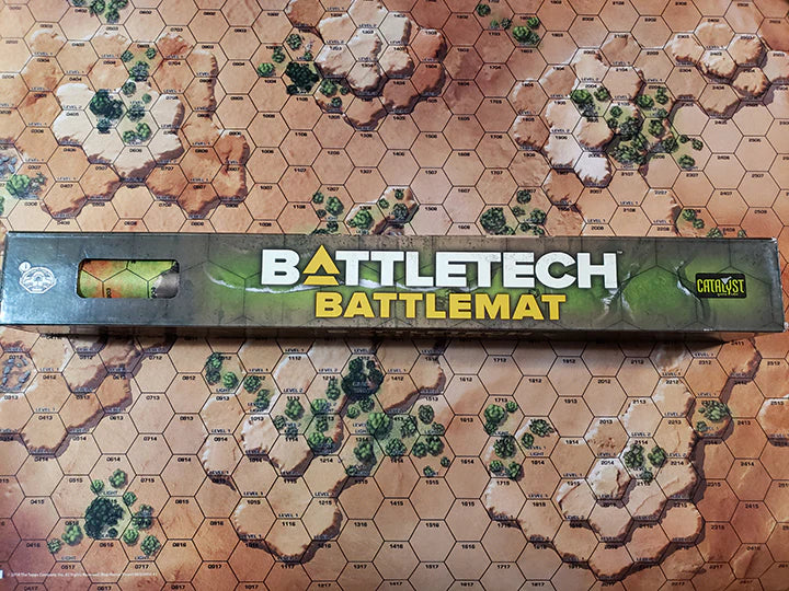 BattleTech: Battlemat - Caustic Valley/ Mines