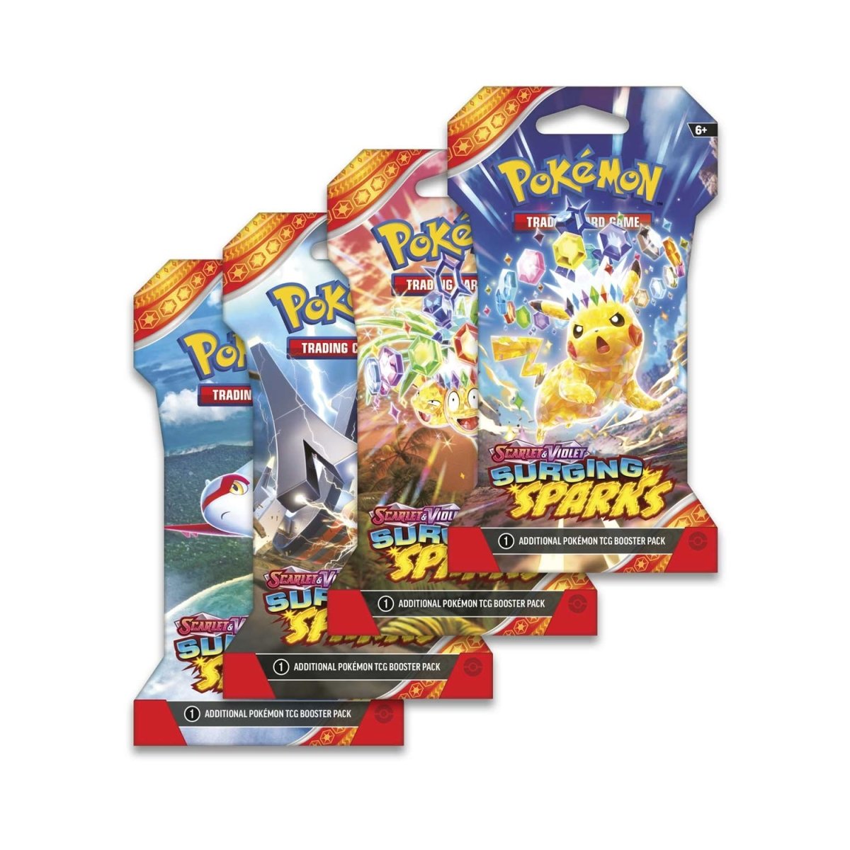 Pokemon SV08 Surging Sparks Blister Pack