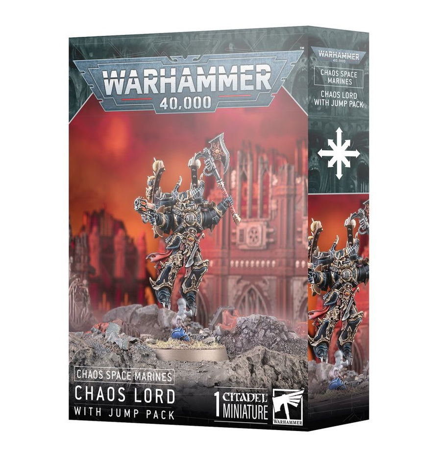 Chaos Space Marines - Chaos Lord with Jump Pack