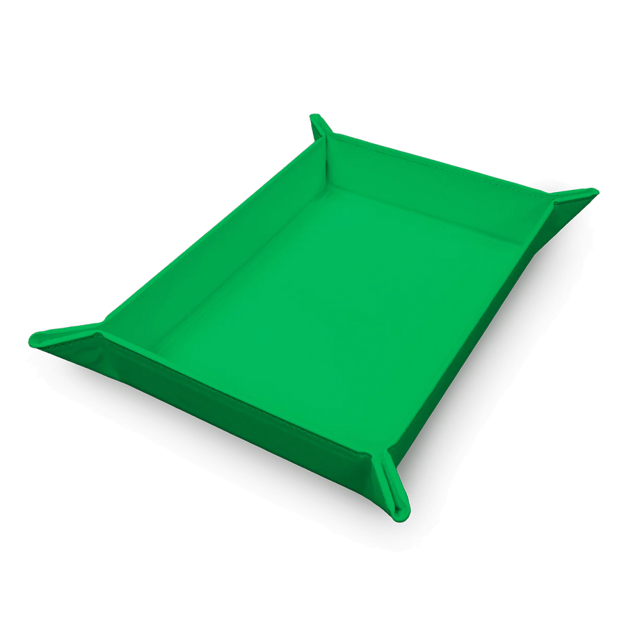 Dice Tray: Magnetic Folding Dice Tray:Vivid Green