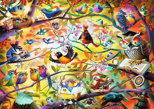 Busy Birdies 1000 pc