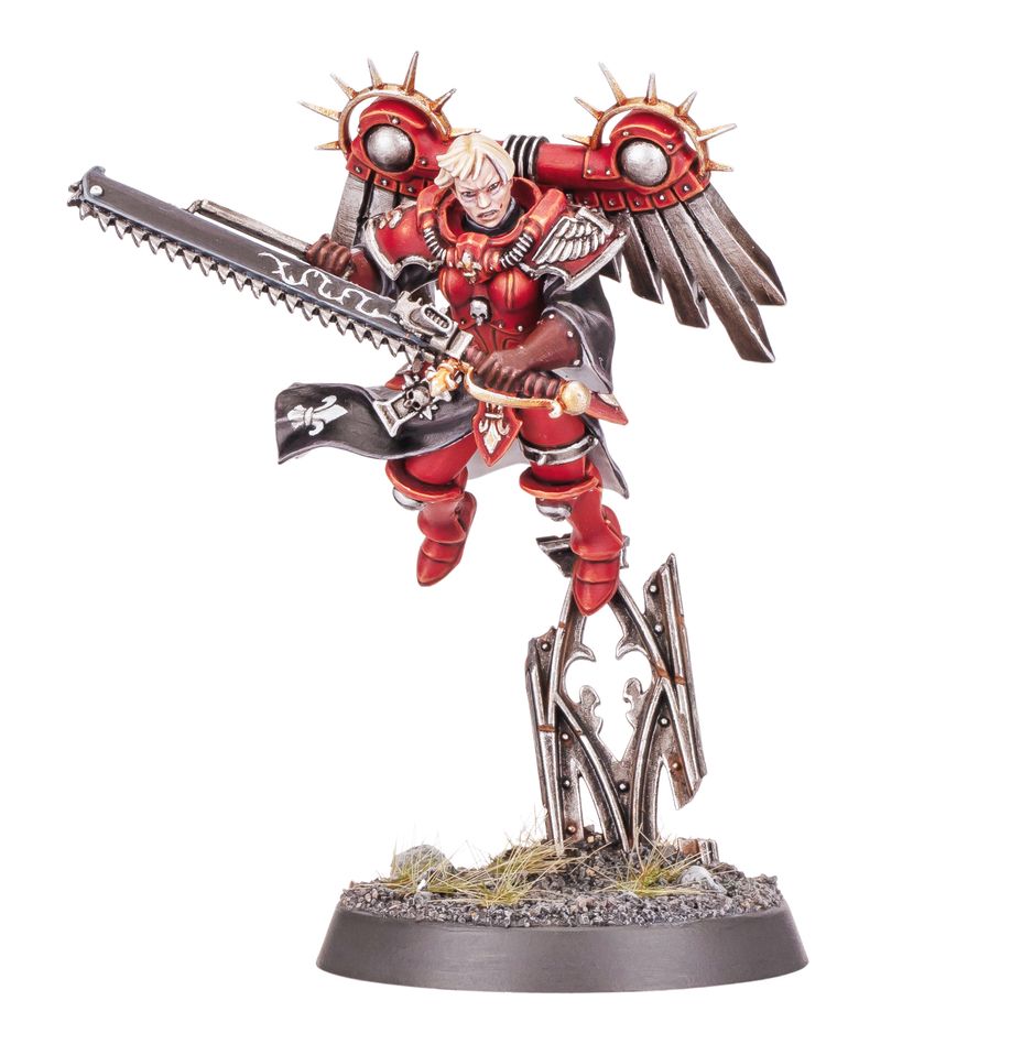 Adepta Sororitas: Canoness with Jump Pack