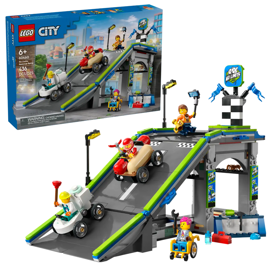 No Limits: Race Car Ramp Track
