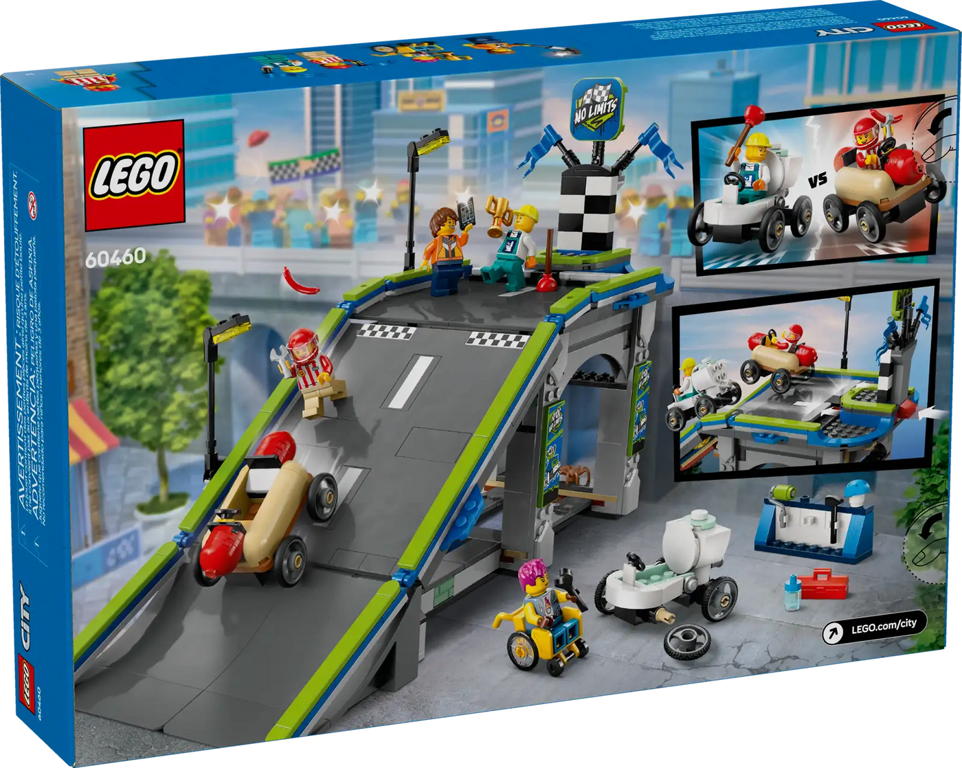 No Limits: Race Car Ramp Track