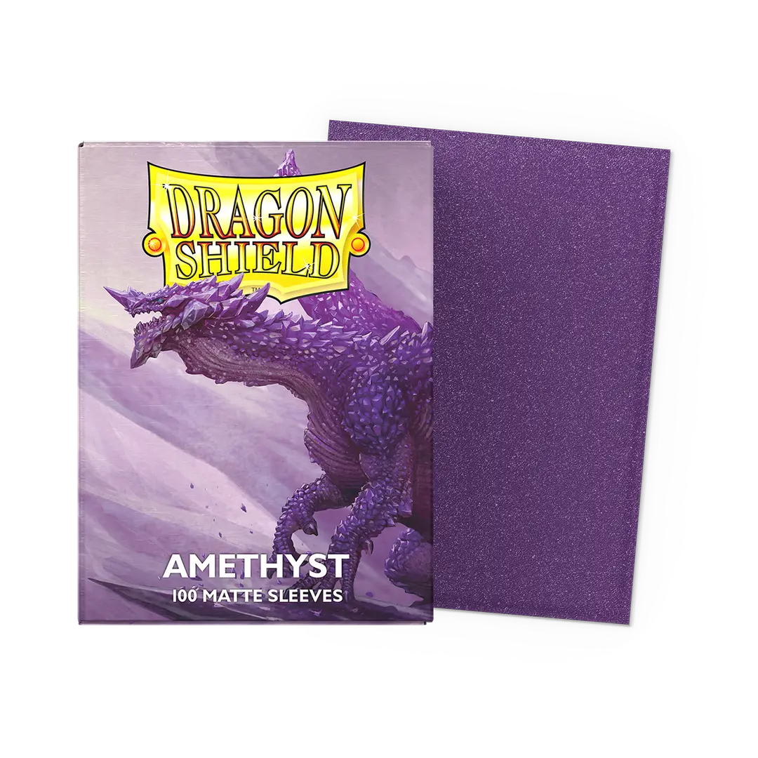 Dragon Shield: Matte Amethyst Purple Sleeves