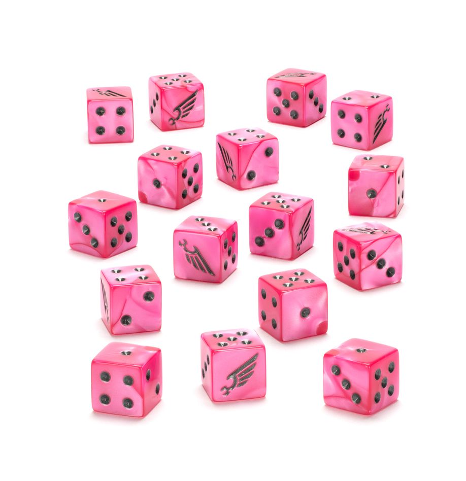 Warhammer 40K: Emperor’s Children Dice Set
