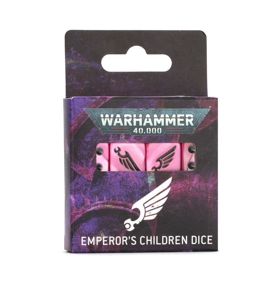 Warhammer 40K: Emperor’s Children Dice Set