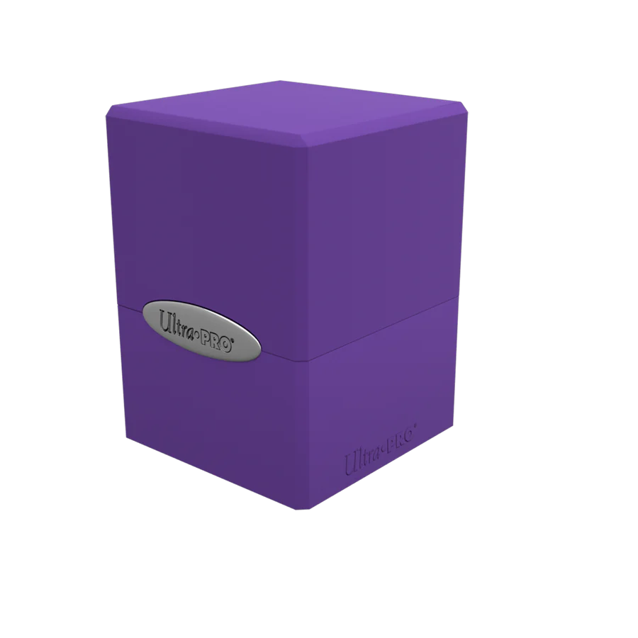 Deck Box Satin Cube - Royal Purple