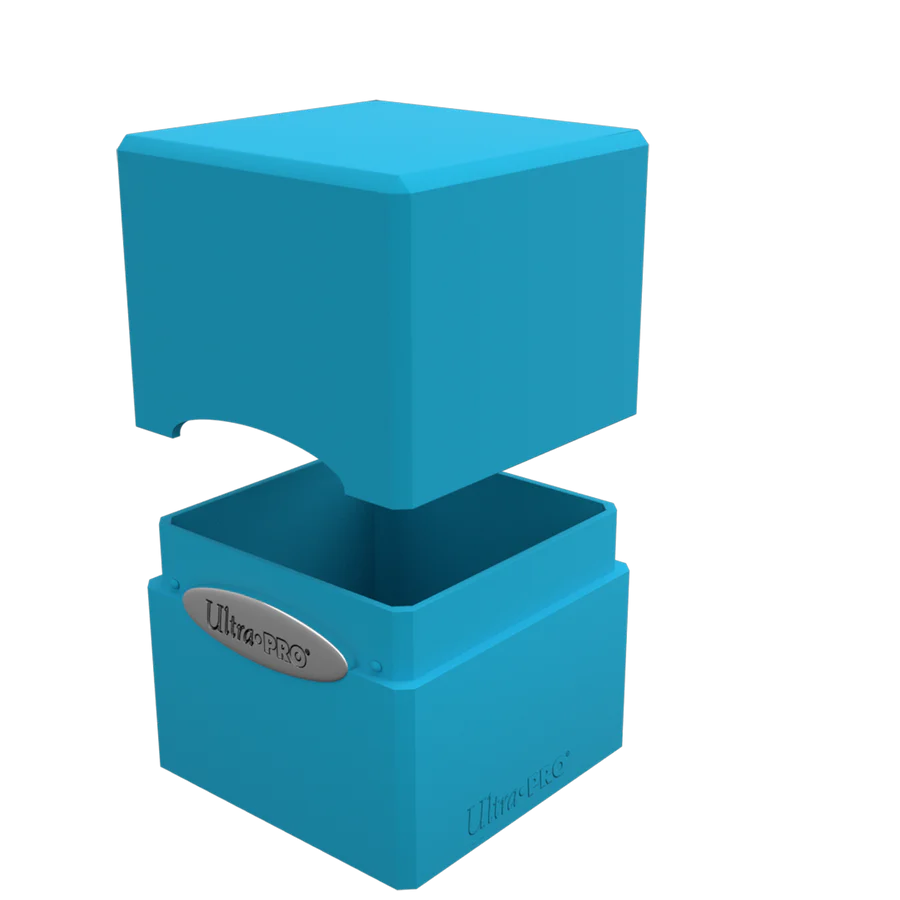 Deck Box Satin Cube - Sky Blue