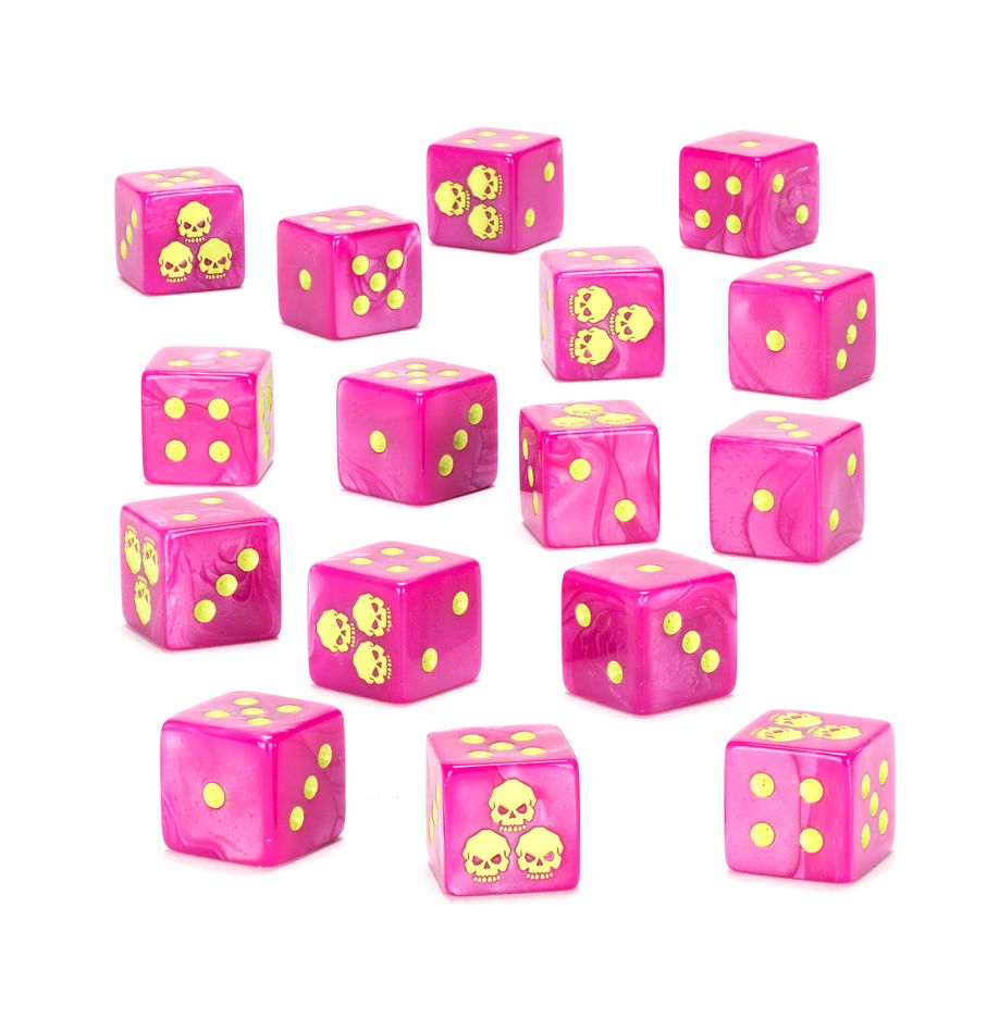 Warhammer 40K Death Guard Dice Set