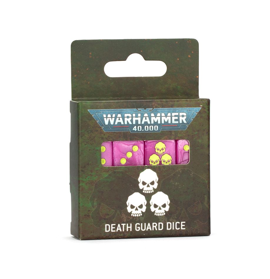 Warhammer 40K Death Guard Dice Set