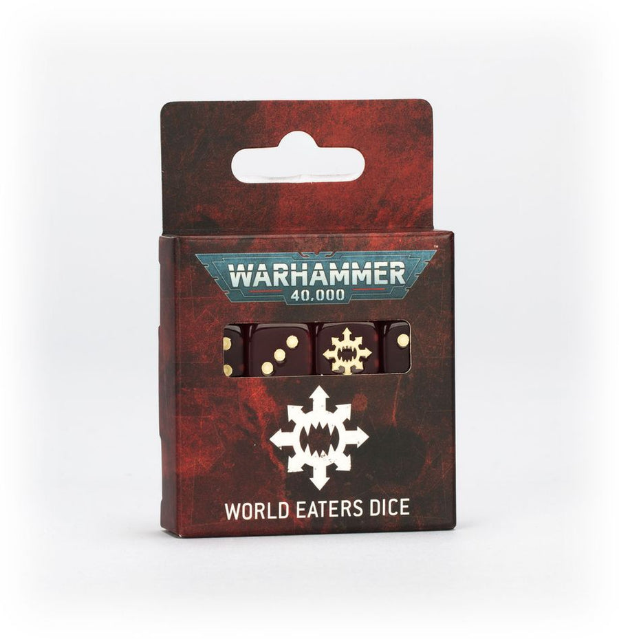Warhammer 40K World Eaters Dice Set