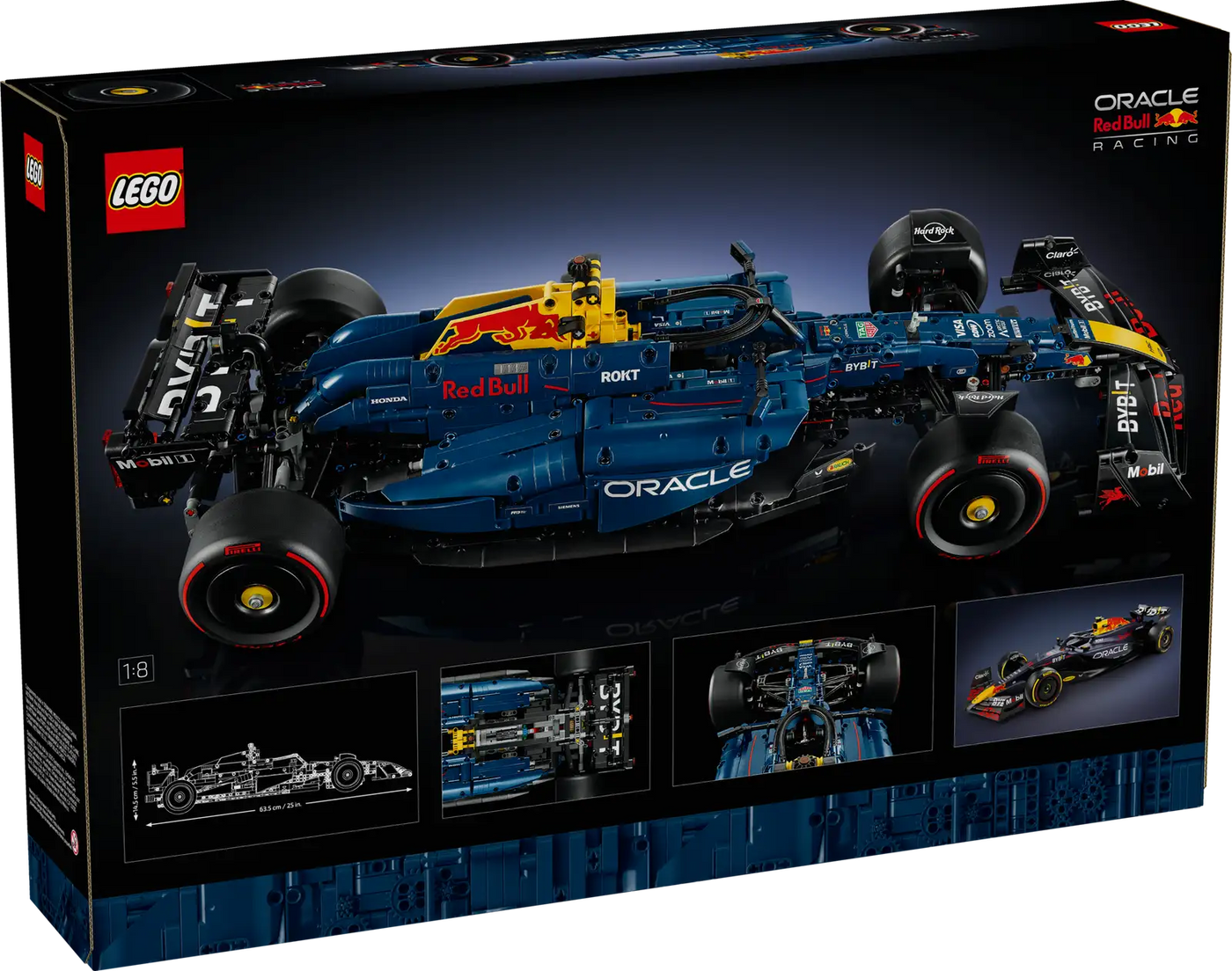 Lego Oracle Red Bull Racing RB20 F1 Race Car 42206 (1169pcs)