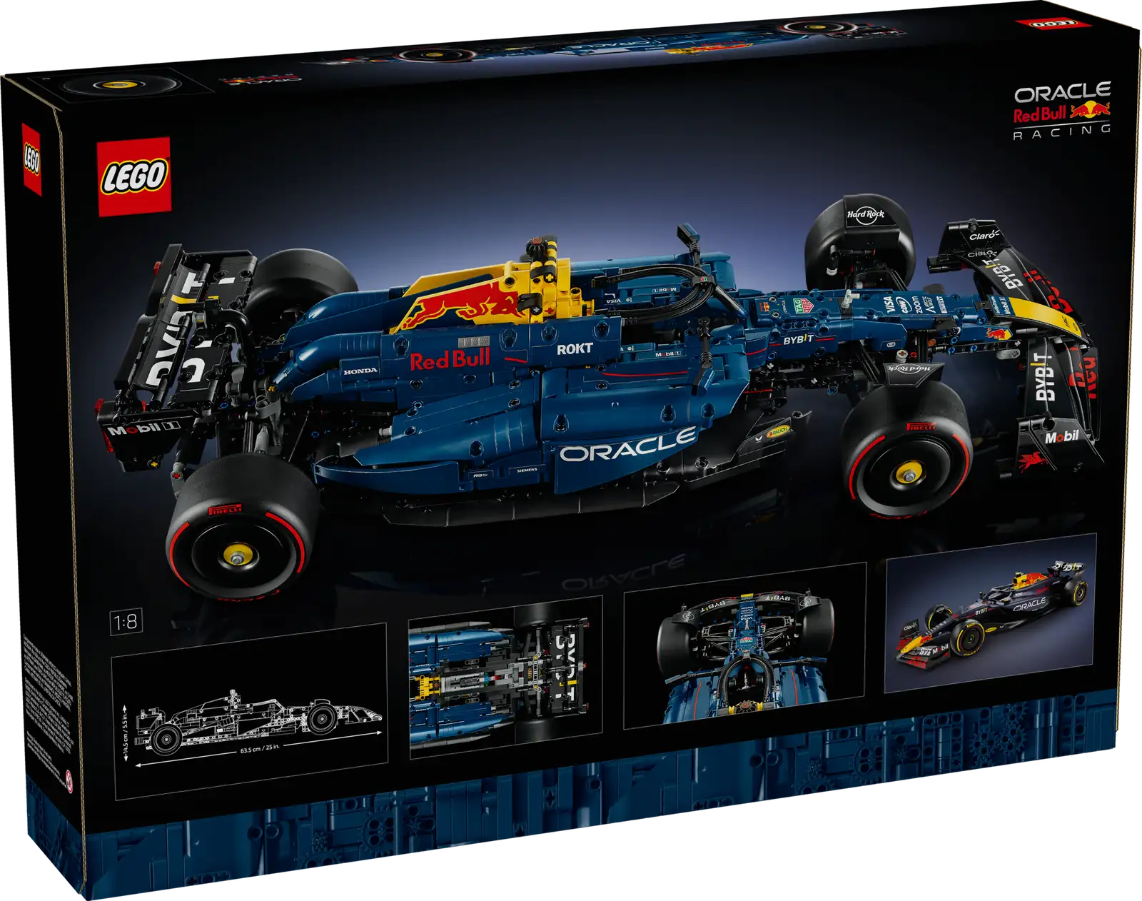 Lego Oracle Red Bull Racing RB20 F1 Race Car 42206 (1169pcs)