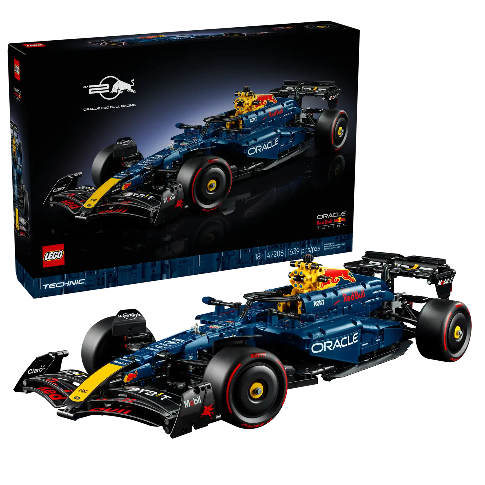 Lego Oracle Red Bull Racing RB20 F1 Race Car 42206 (1169pcs)