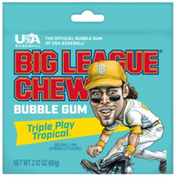 Big League Chew - LTO Tripal Play Tropical Bubblegum