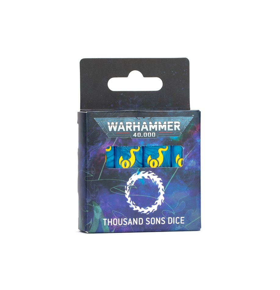 Warhammer 40K Thousand Sons Dice Set *RELEASES MAY 31st