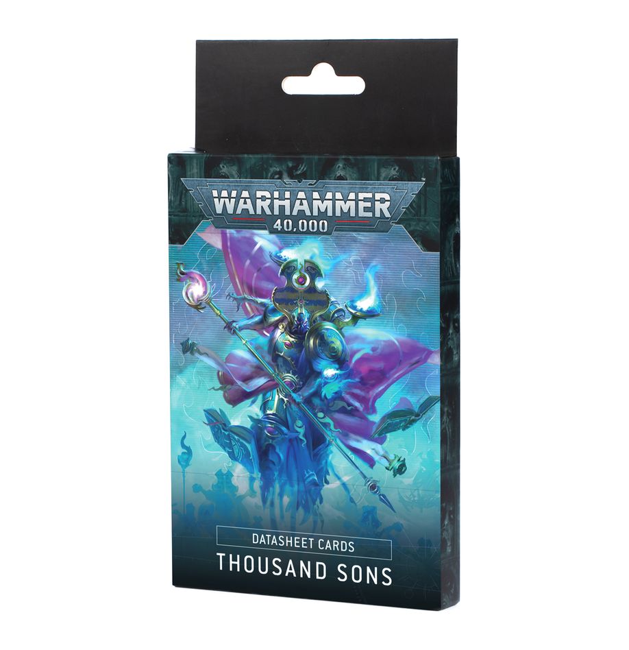 Datasheet Cards: Thousand Sons *RELEASES MAY 31st