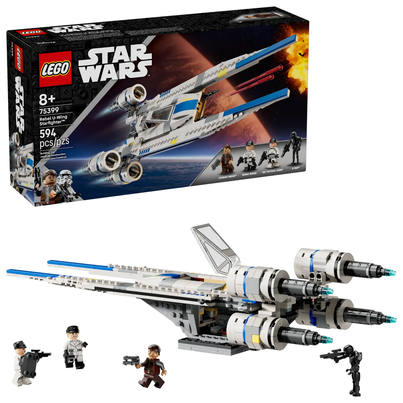 Rebel U-Wing Starfighter 75399