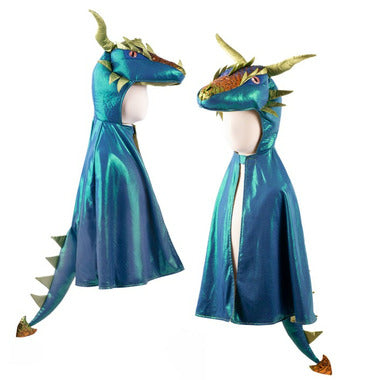 Emerald the Metallic Dragon Cape size 5-6