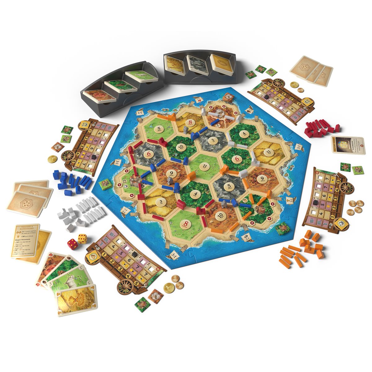 CATAN - 6th Edition Traders & Barbarians Expansion