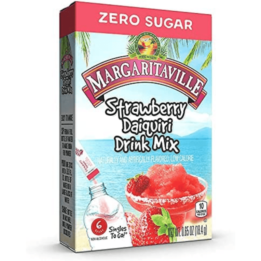 Margaritaville Single To Go Zero Sugar Strawberry Daiquiri 18.4g