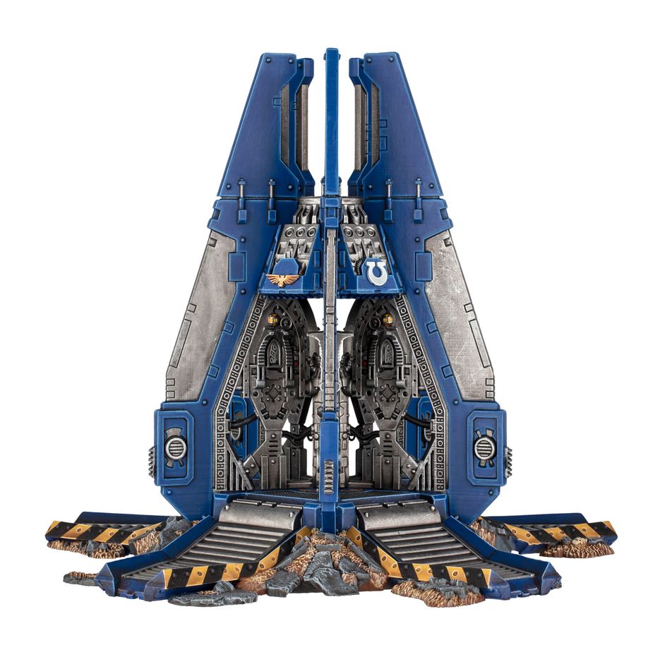 Space Marines Drop Pods