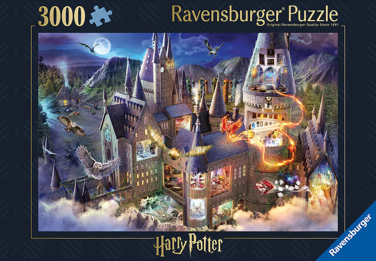 Hogwarts Castle Cutaway 3000pc