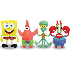 FlexFigs - Spongebob Squarepants 4 Pack