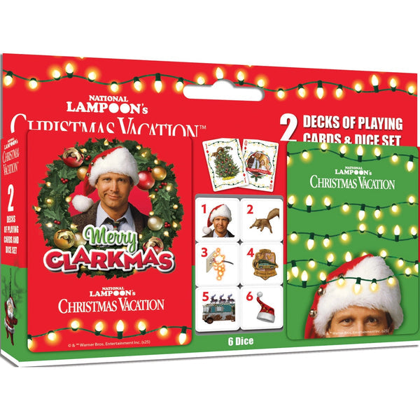 Christmas Vacation 2-Pack Cards and Dice Set