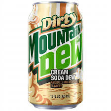 Mountain Dew Dirty Cream Soda