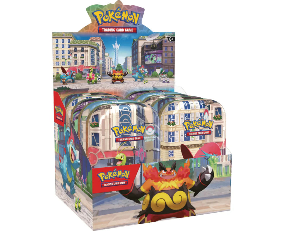 Pokemon 2026 Lumiose City Mini Tins