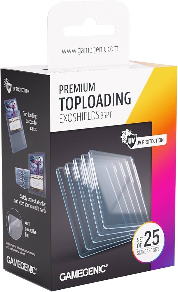 Sleeves: Gamegenic: Premium Toploading Exoshields (25)