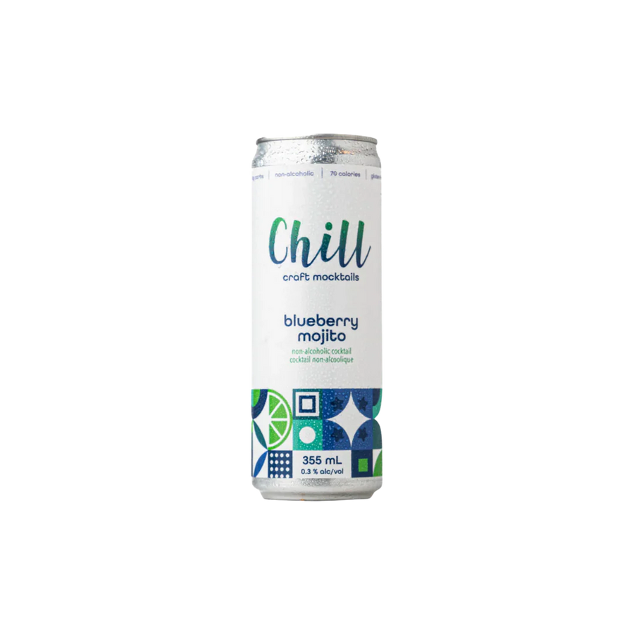 Chill - Non-Alcoholic Blueberry Mojito