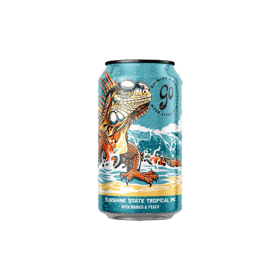 Go Brewing - Non-Alcoholic Sunshine State Tropical IPA