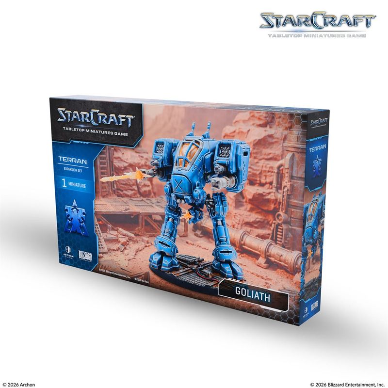 Starcraft: The Miniature Game: Wave 1: Terran: Goliath Expansion Set