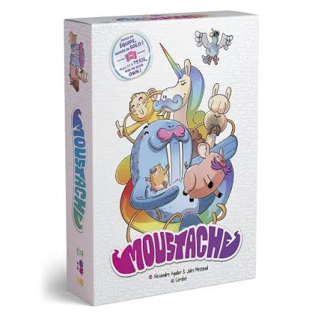 Moustached