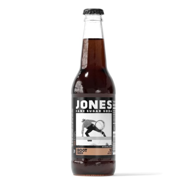 Jones Root Beer Soda - 355ml Bottle