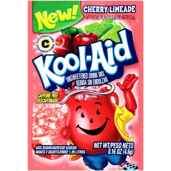Kool-Aid Unsweetened 2QT Cherry Limeade