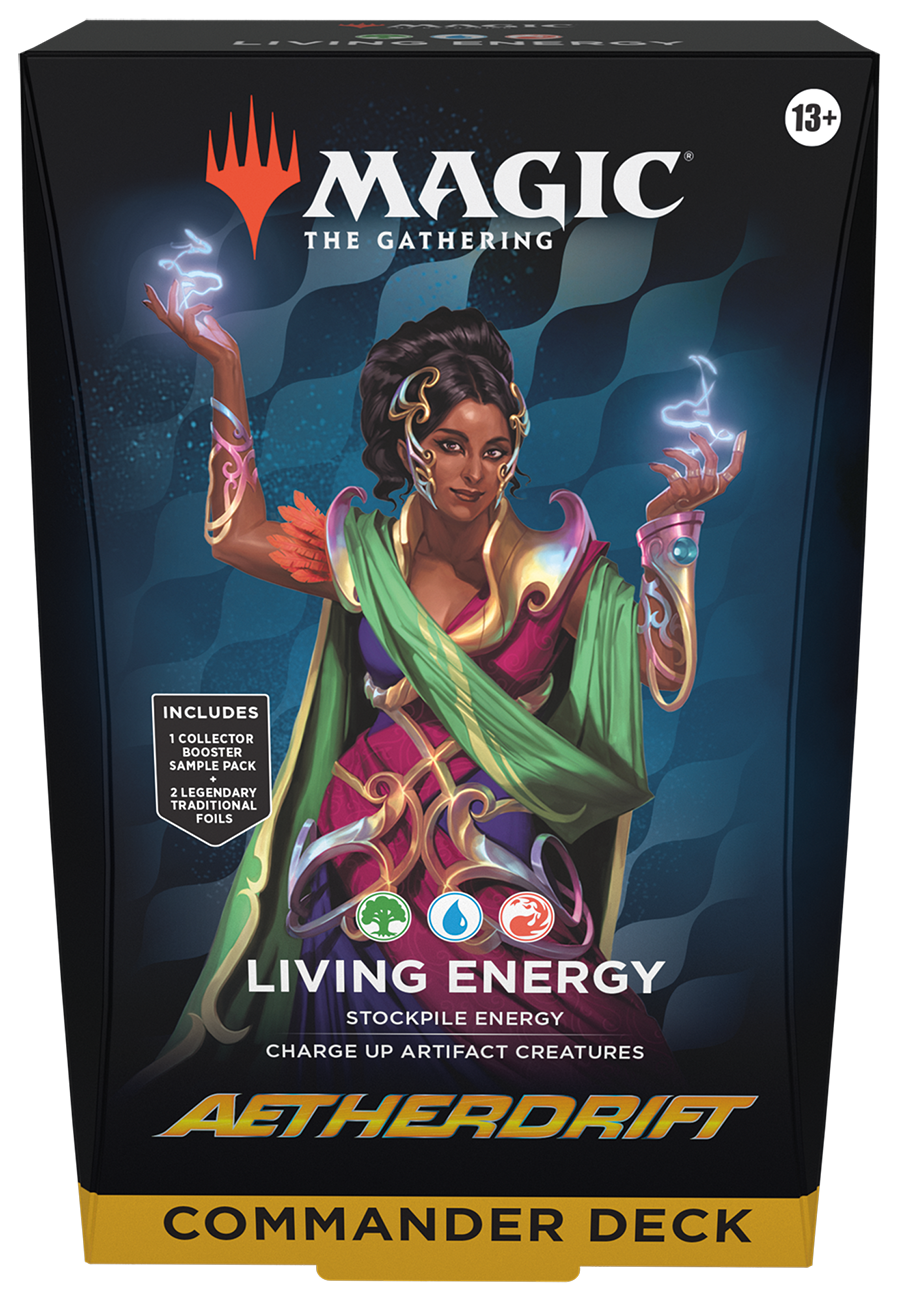 Magic the Gathering: Aetherdrift: Commander Deck: LIVING ENERGY