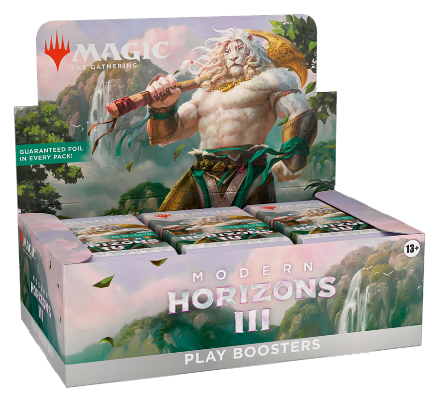 Magic The Gathering: Modern Horizons 3 Play Booster Sealed box