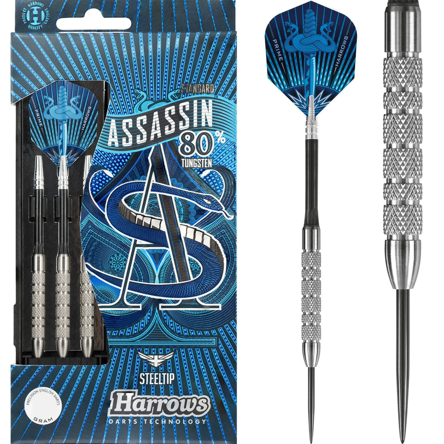Harrows Assassin Dart Set - 22 Gram Knurled