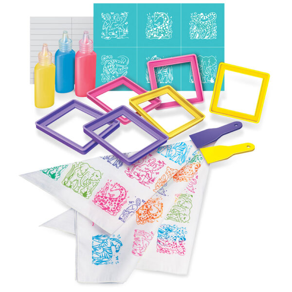 Easy to do Fabric Screen Printing
