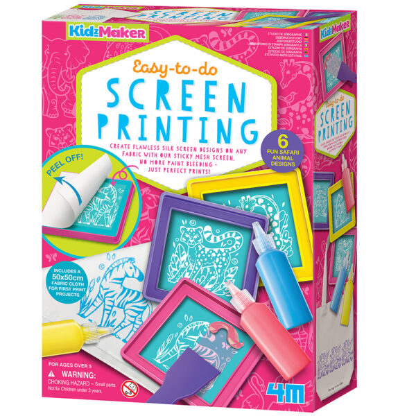 Easy to do Fabric Screen Printing