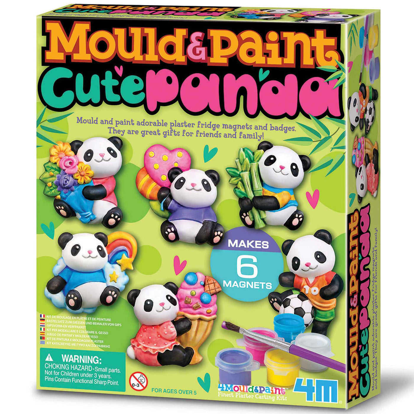 Mould & Paint Cute Panda