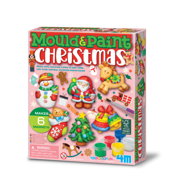 Mould & Paint Christmas Magnet