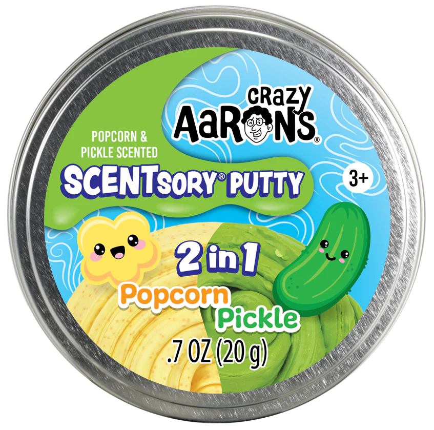 Crazy Aarons Scentsory Putty Duos - Popcorn Pickle
